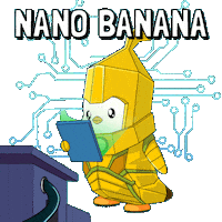 Artificial Intelligence Penguin Sticker by Pudgy Penguins