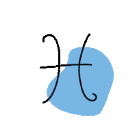 iditdesign pisces signos signo peixes Sticker