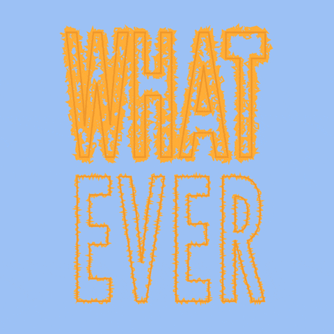 So What Whatever GIF by Studio Ultradeluxe
