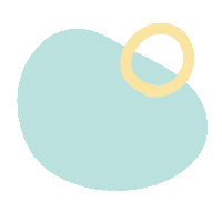 Blue Circle Shape Sticker by chxrrypie