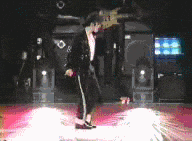 michael moonwalking GIF