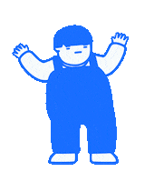 Happy Hands Up Sticker by il Geru GIFs