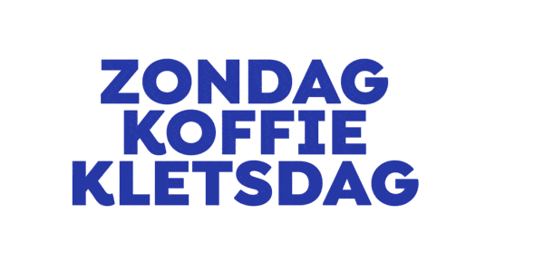 Kletsen Sticker by De Zondag