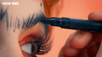 Glow Up Make-Up GIF by BBC Three