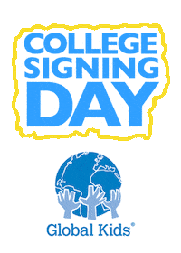 Day Signing Sticker by Global Kids