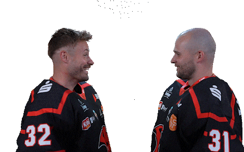 Happy Hockey Sticker by Saale Bulls