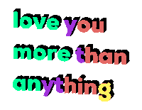 I Love You Sticker by Alissandra