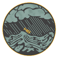 Waves Storm Sticker by Howler Brothers