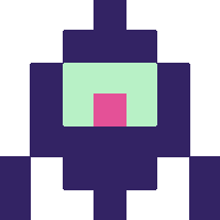 Space Invader Love Sticker by Blockvaders