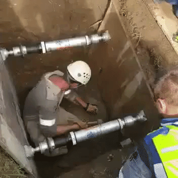 Responders Rescue Newborn Baby Trapped in Storm Drain in South Africa