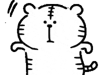 Tiger Yes Sticker by yoyoyon