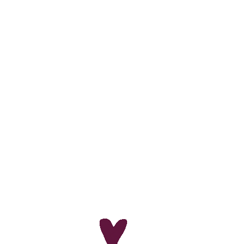 worteundorte love heart logo red Sticker