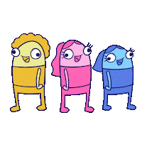 magicalcorneranimator explosion cuac cuac design los de cuac explotados Sticker