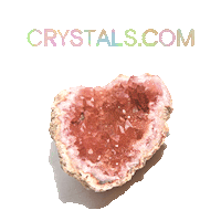 crystalsdotcom love power wellness crystal Sticker