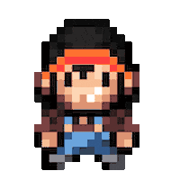 Pixel Boy Sticker by Codédex