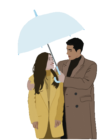 1doramadisse kdrama dorama crash landing on you pousando no amor Sticker