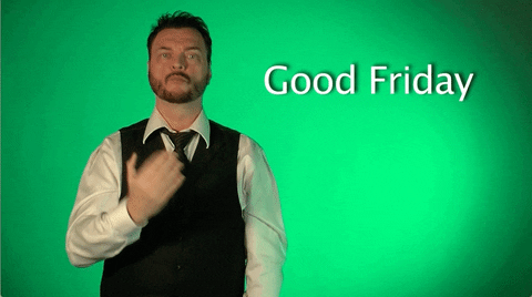 Sign Language Goodfriday GIF by Sign with Robert