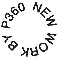 product360creative p360 product360creative p360newwork Sticker