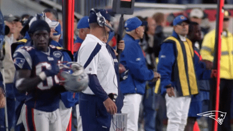 Football Sport GIF by New England Patriots