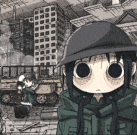 Thousand Yard Stare Chito GIF
