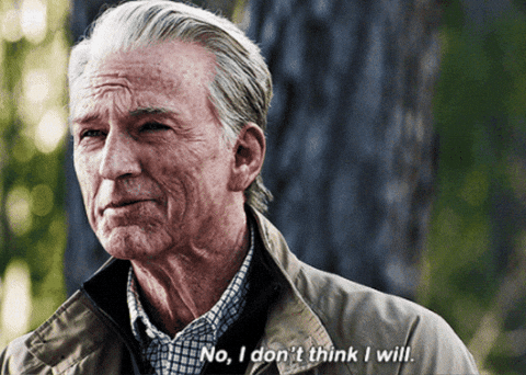 I Dont Think So Captain America GIF by Chris Cimino