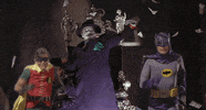 tim burton running GIF