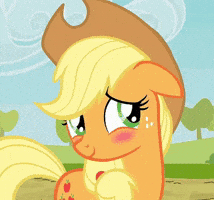 Blushing My Little Pony GIF