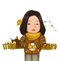 Ready To Throw Snowy Day Sticker