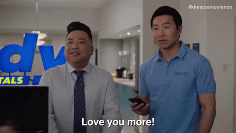 Love You Couples GIF by Kim's Convenience