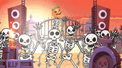 craftrecordings halloween pumpkin skeleton halloween2020 GIF