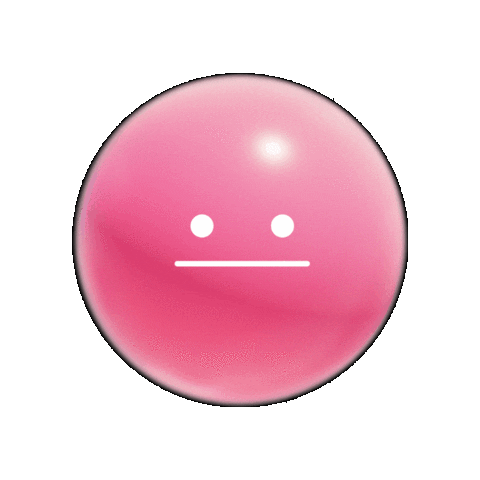 Sad Pink Sticker by Miniso Canada