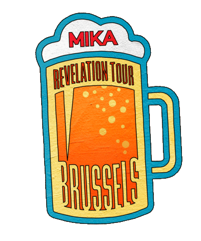 Beer Belgium Sticker by MIKA