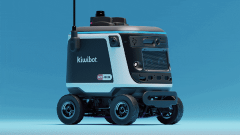 Robot Tech GIF by Kiwibot