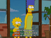 encouraging marge simpson GIF
