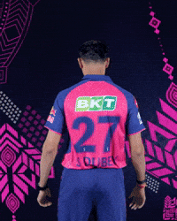Turning Halla Bol GIF by Rajasthan Royals