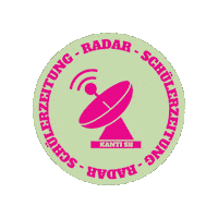 DerRadar radar schülerzeitung kantonsschule schaffhausen kanti sh Sticker