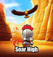 Soar High Power GIF by Zorooster