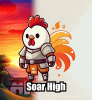 Soar High Freedom GIF by Zorooster