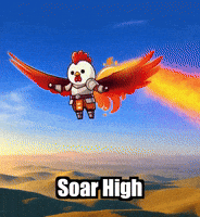 Soar High Wisdom GIF by Zorooster
