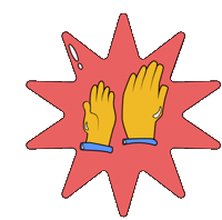 High Five Well Done Sticker by This Page Amsterdam