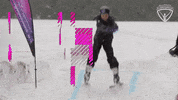Winter Sports Falling GIF by All-Round Champion