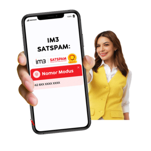 Spam Scam Sticker by Indosat IM3
