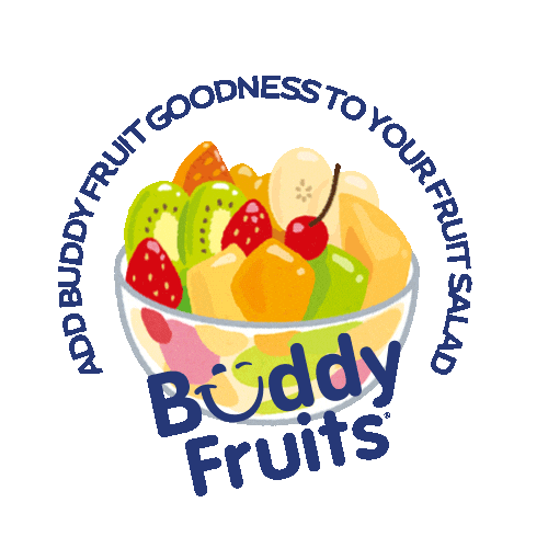 On The Go Snacks Sticker by Buddy Fruits