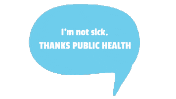 Sick Thanks Sticker by Region of Waterloo Public Health and Emergency Services