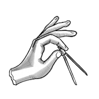 nicola_arq hands arquitetura deco compass Sticker