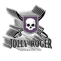 liveatjollyroger ecu east carolina pirate nation greenville nc Sticker