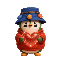 Glowing Heart Love Sticker by ZaddyFi