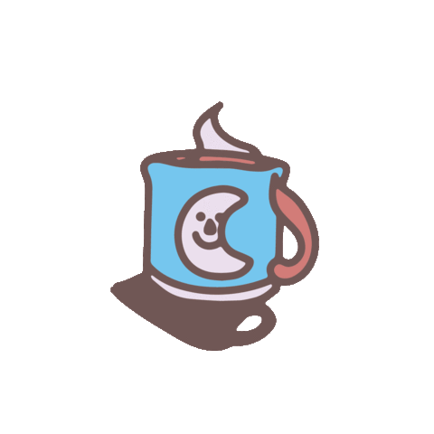 coffee morning Sticker by joelkirschenbaum