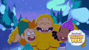 Friends Hug GIF by The Unstoppable Yellow Yeti
