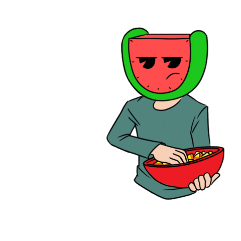 FruitsMusic giphyupload cartoon halloween scary Sticker